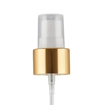 Gold Color 18/410 20/410 24/410 Mist Sprayer Nozzle, Mist Water Sprayer Pump for Cosmetic