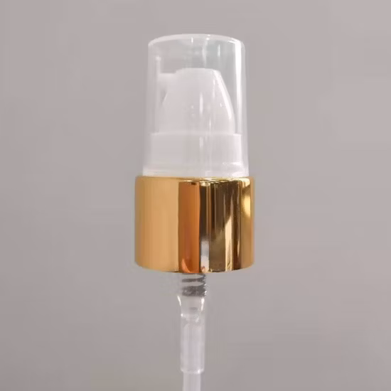 Hot Sale Colorful Cosmetic Plastic Smooth Cream Pump 18/410 20/410 24/410 Treatment Pump